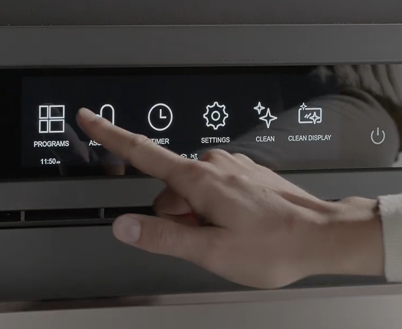 New Full-Touch TFT Display | Bertazzoni Pyrolytic Built-in Wall Ovens